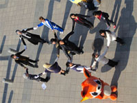 Firefox character on Chinese university How firefox spreads the word in China